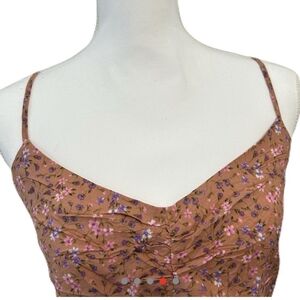 Floral Spaghetti Strap Top